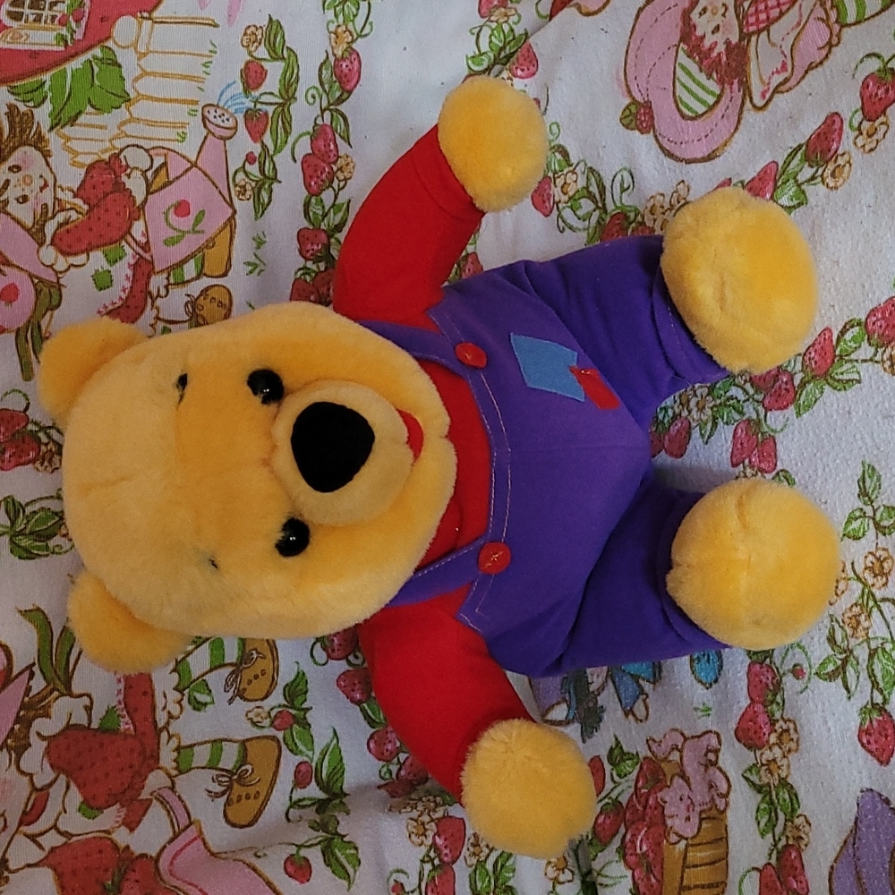 Vintage Mattel Winnie The Pooh Talking Plush